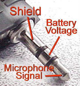 Microphone Level Audio Connector